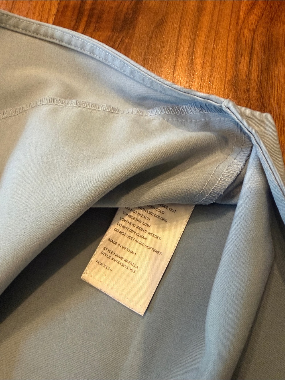 Figs Raphaela Top— Dusty Blue - Picture 4 of 6